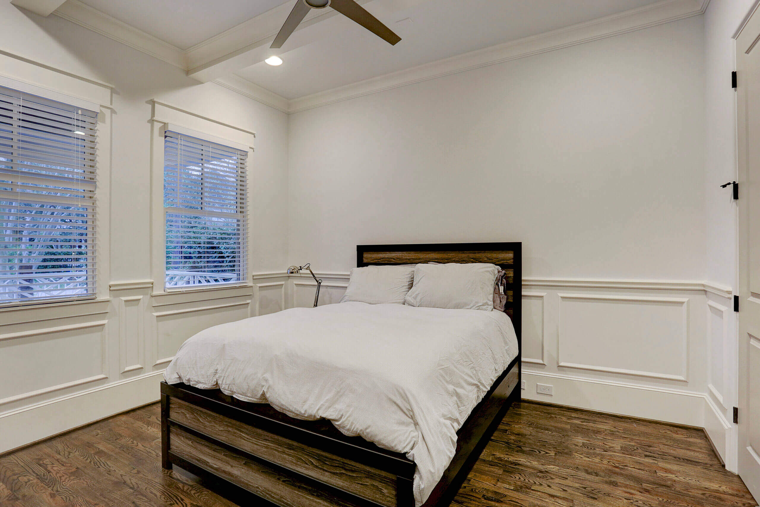 Bedroom at Women’s Supportive Living in Houston Bedroom at women’s supportive living home in Houston Heights